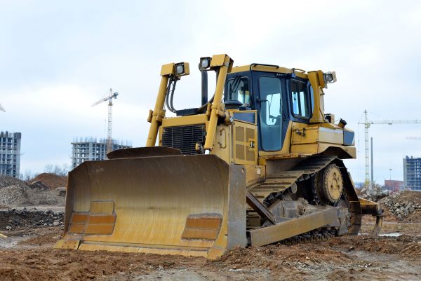 Bulldozer Site Clearing in Kent